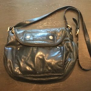 Marc By Marc Jacobs Black Leather Crossbody Purse